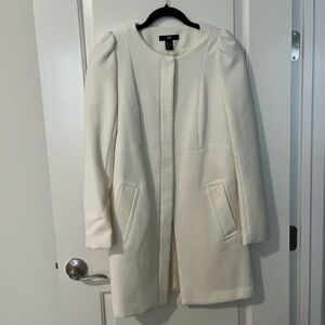 H&M Women's Classic White Trench Coat